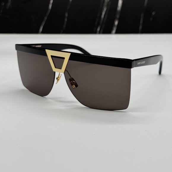 NEW SAINT LAURENT SL537 PALACE 001 SUNGLASSES BLACK EYEWEAR SL 537 PALACE 001 - Picture 4 of 14